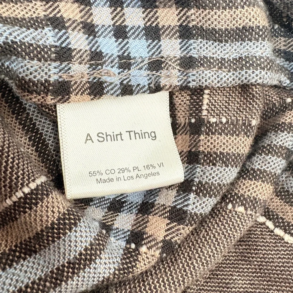 A Shirt Thing measurements pit